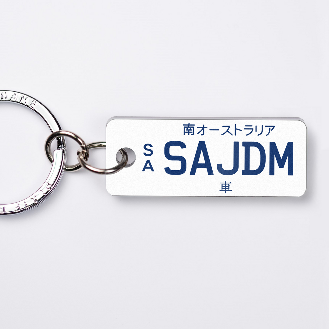 SA Japanese (JDM) Licence Plate Custom Keychain 🇯🇵