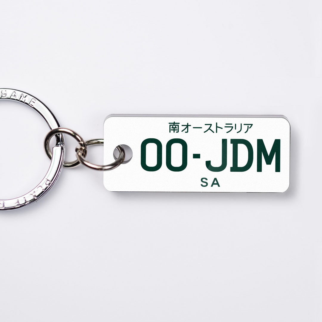 SA Japanese (JDM) Licence Plate Custom Keychain 🇯🇵