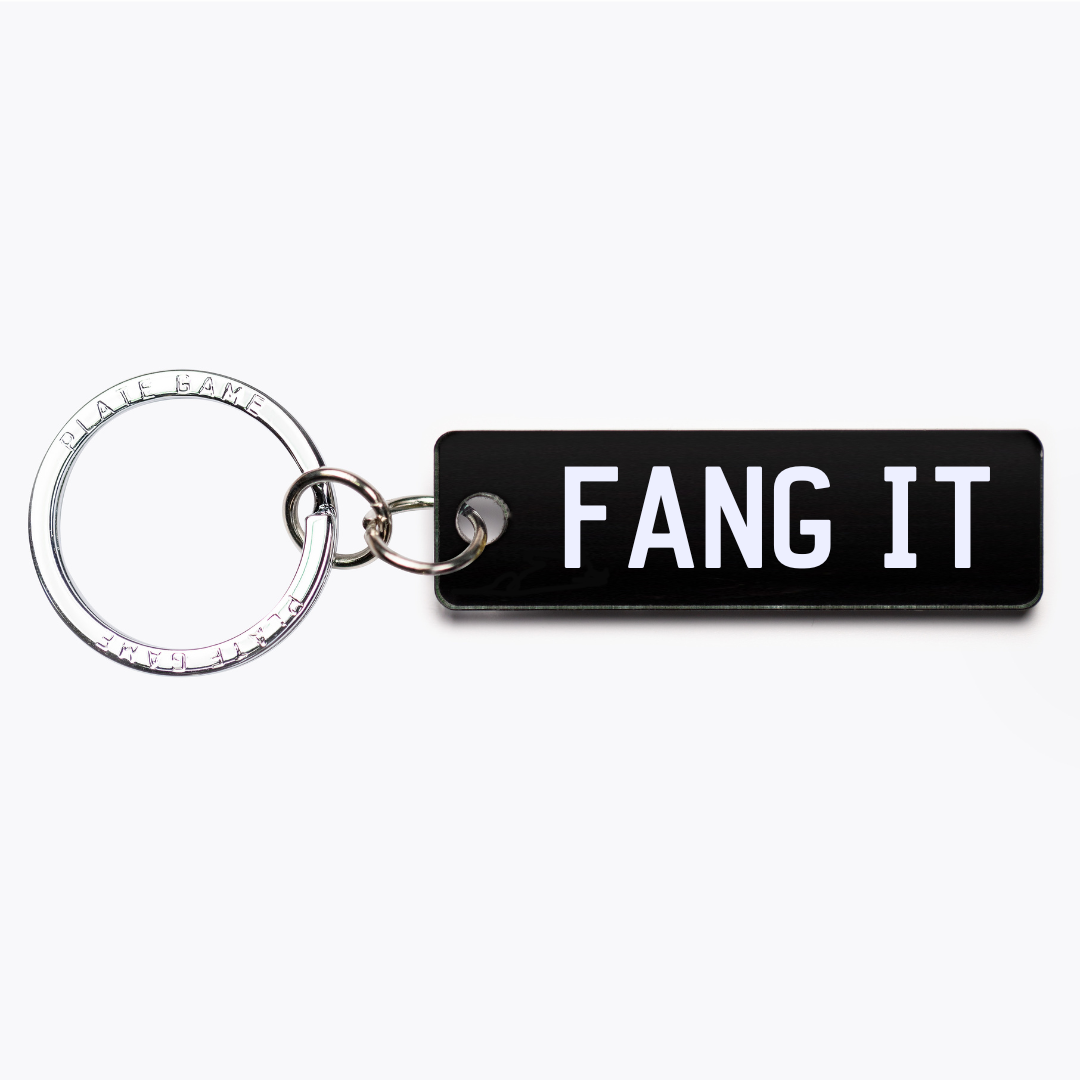 Preset 'FANG IT' PlateGame Keychain 🔑