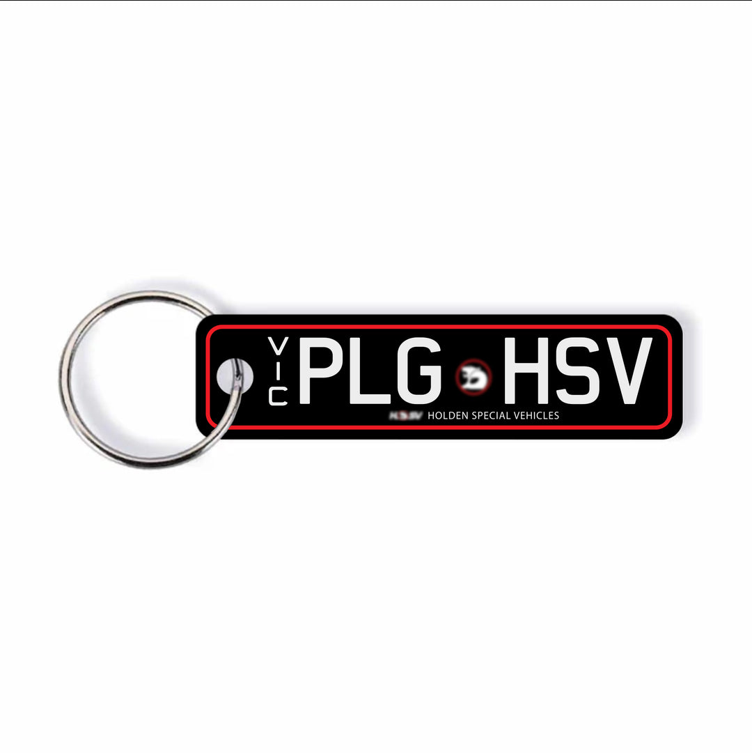 VIC HSV Licence Plate Custom Keychain