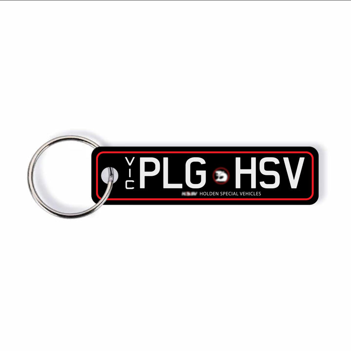 VIC HSV Licence Plate Custom Keychain