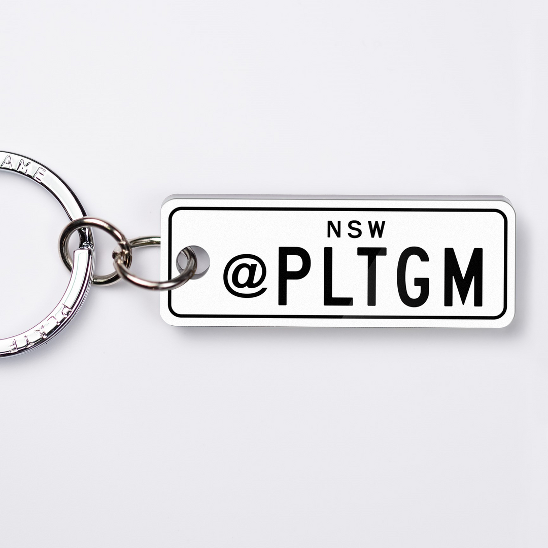 NSW Statement Licence Plate Custom Keychain š„