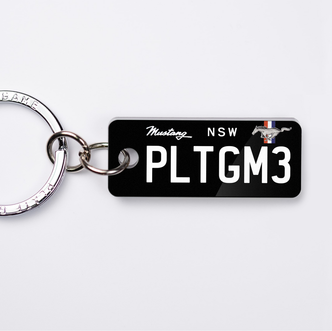 NSW American (USA) Licence Plate Custom Keychain 🇺🇸