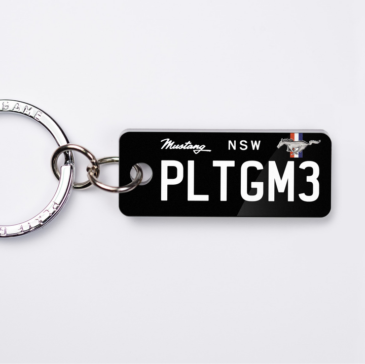 NSW American (USA) Licence Plate Custom Keychain 🇺🇸