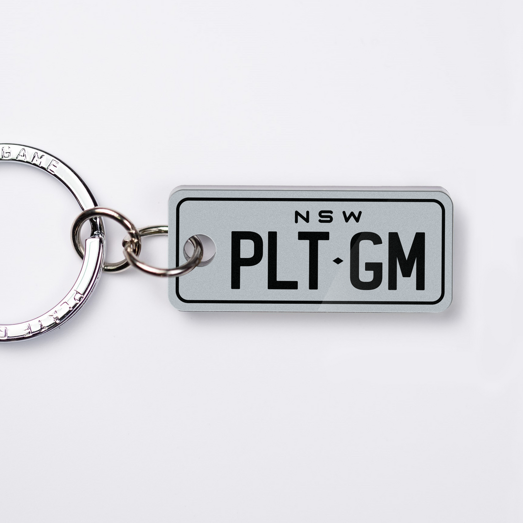 NSW Motorbike Premium Licence Plate Custom Keychain 🏍️