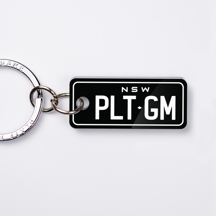 NSW Motorbike Premium Licence Plate Custom Keychain 🏍️