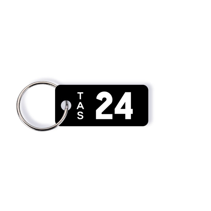 TAS Heritage (Numeric) Licence Plate Custom Keychain