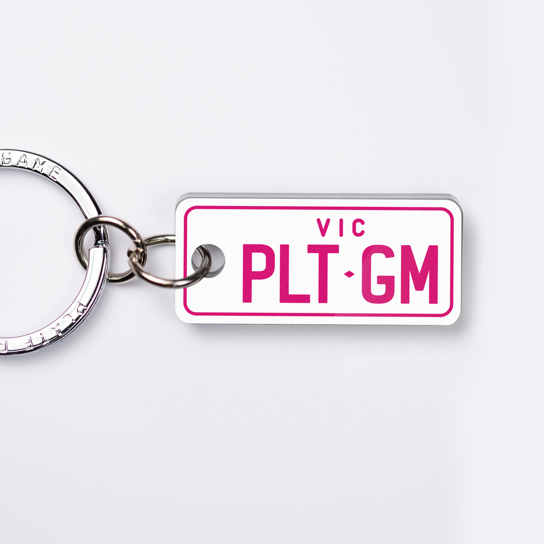 VIC Motorbike Licence Plate Custom Keychain 🏍️