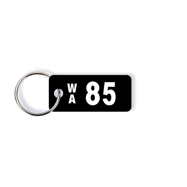 WA Heritage (Numeric) Licence Plate Custom Keychain 🕹️