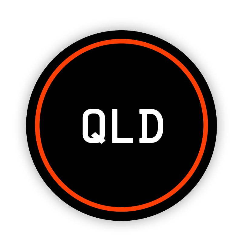 Queensland 'QLD' Keychains