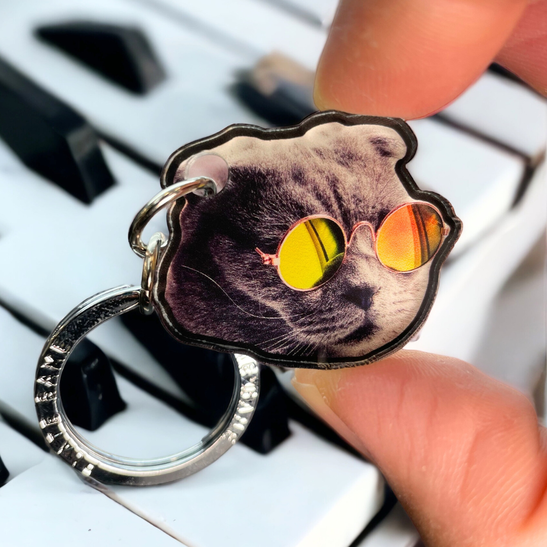 PG Mini Cat Keychain