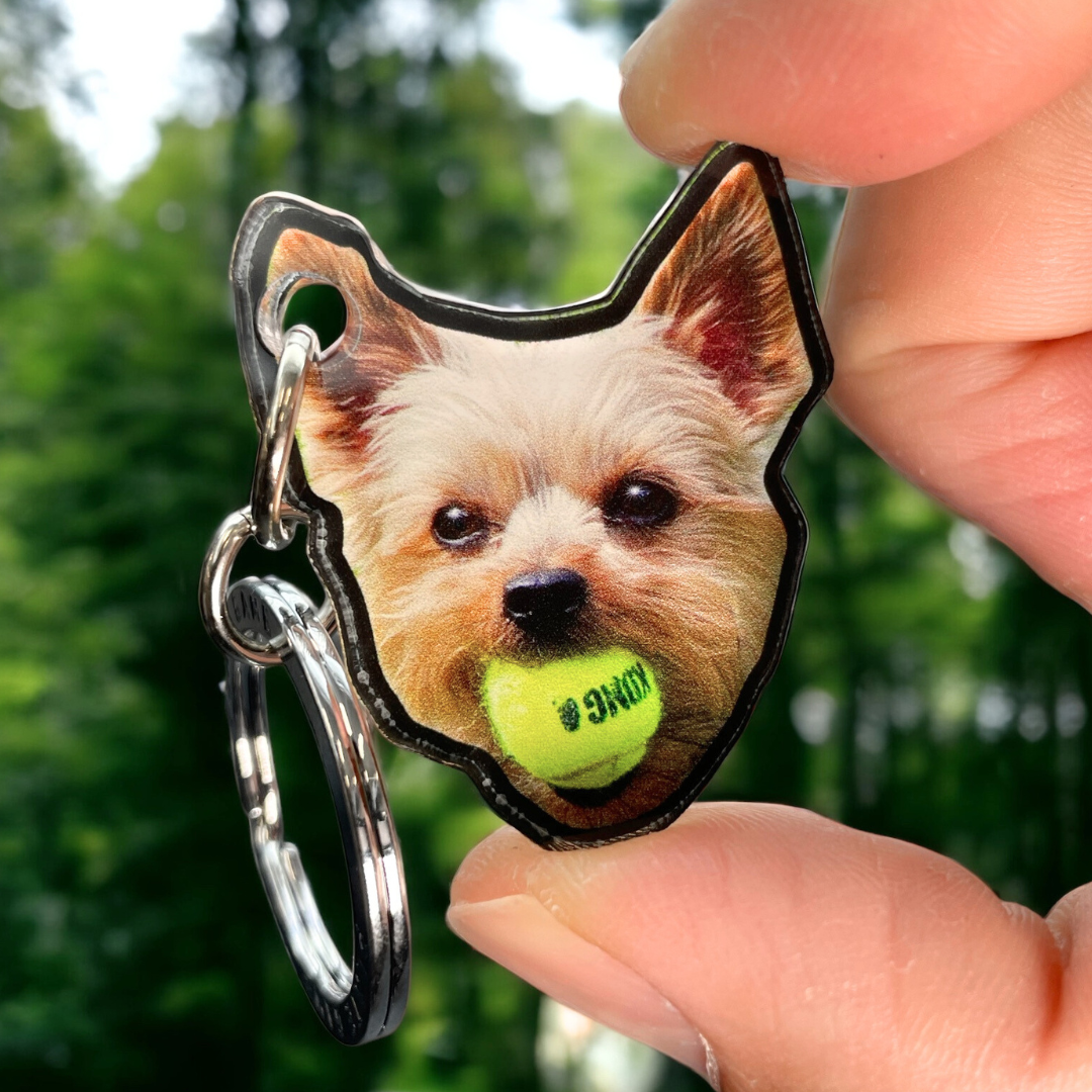 PG Mini Dog Keychain