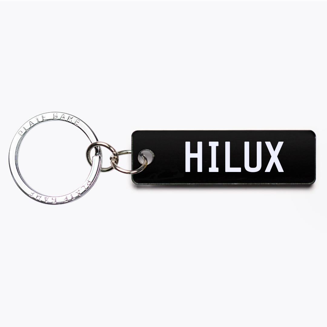 HILUX PlateGame Keychain 🔑