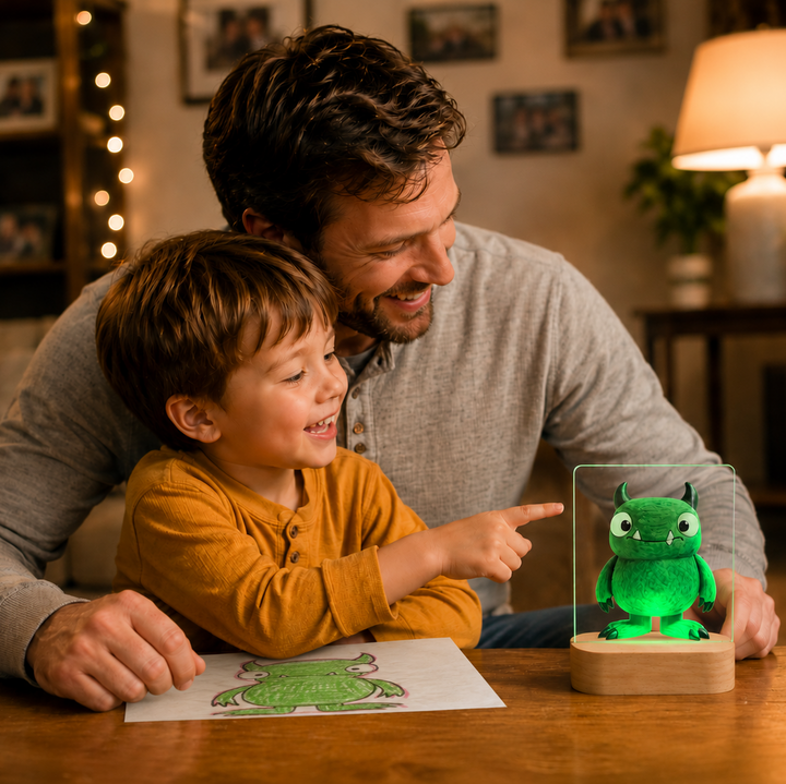 Tiny Creations Kids Side Lamp