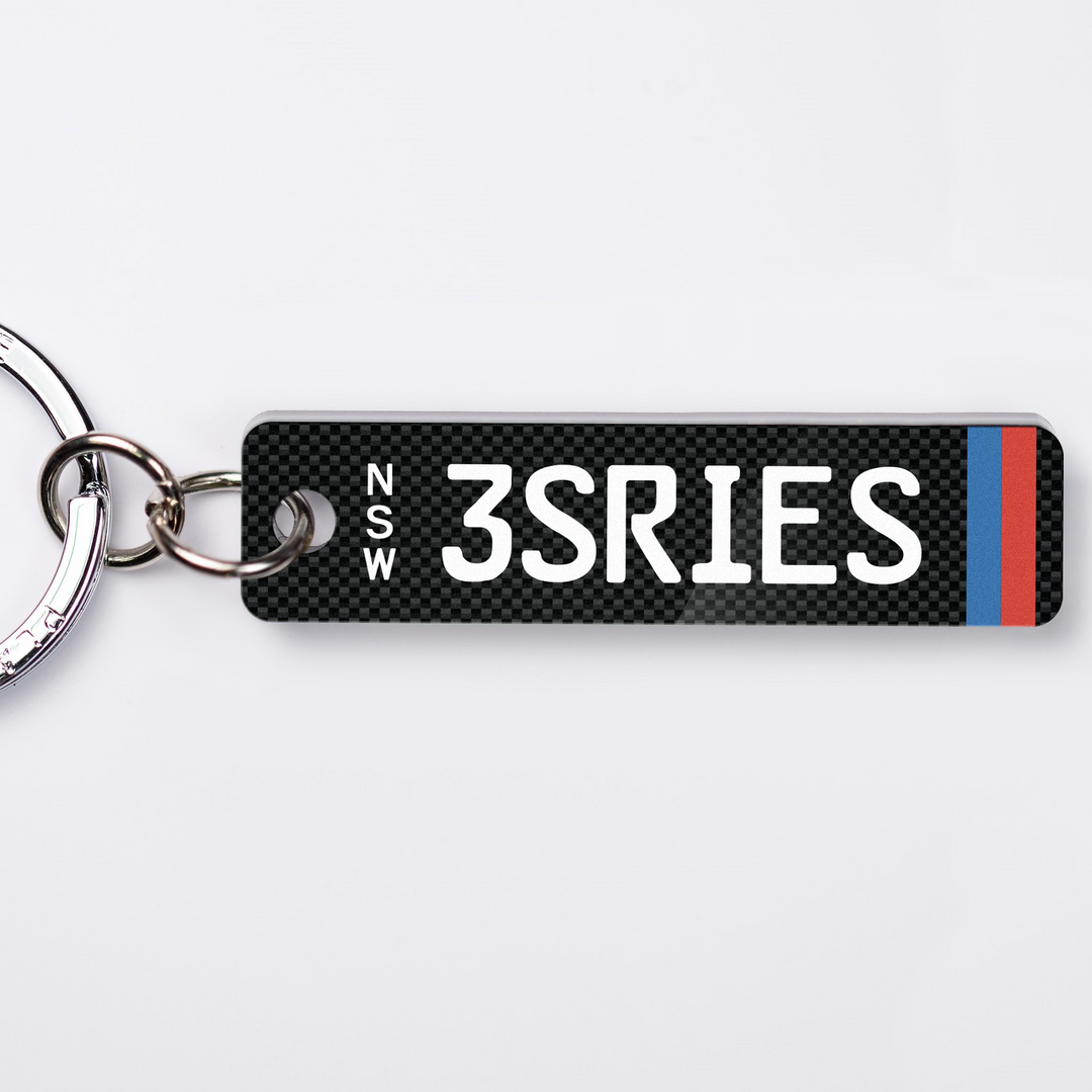NSW Euro Sport Licence Plate Custom Keychain 🇪🇺