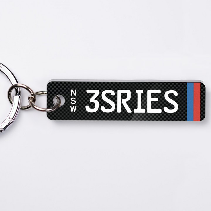 NSW Euro Sport Licence Plate Custom Keychain 🇪🇺