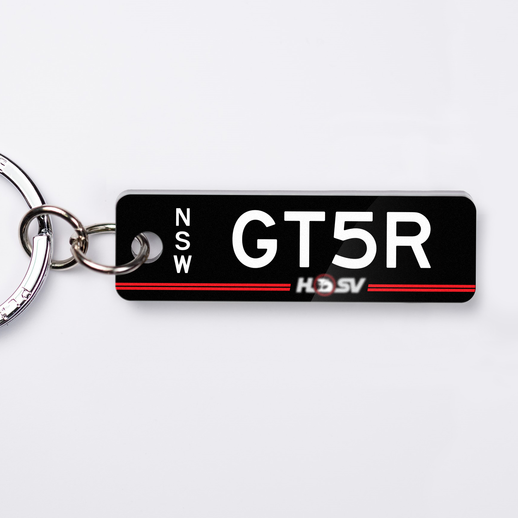NSW High Performance Licence Plate Custom Keychain – PlateGame