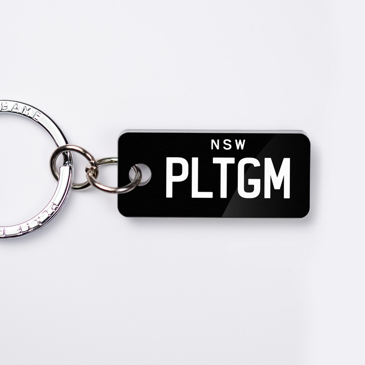 NSW import Licence Plate Custom Keychain