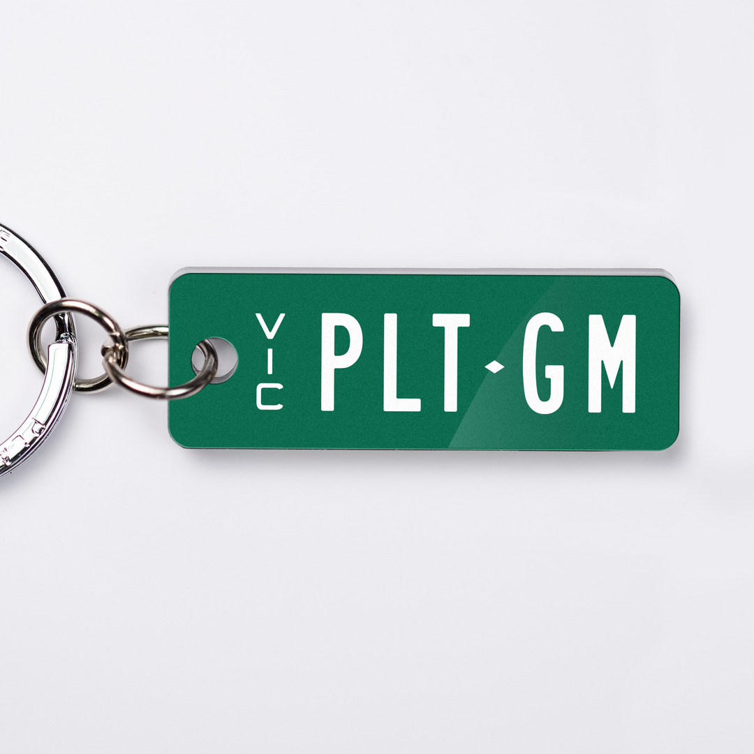 VIC Prestige Licence Plate Custom Keychain