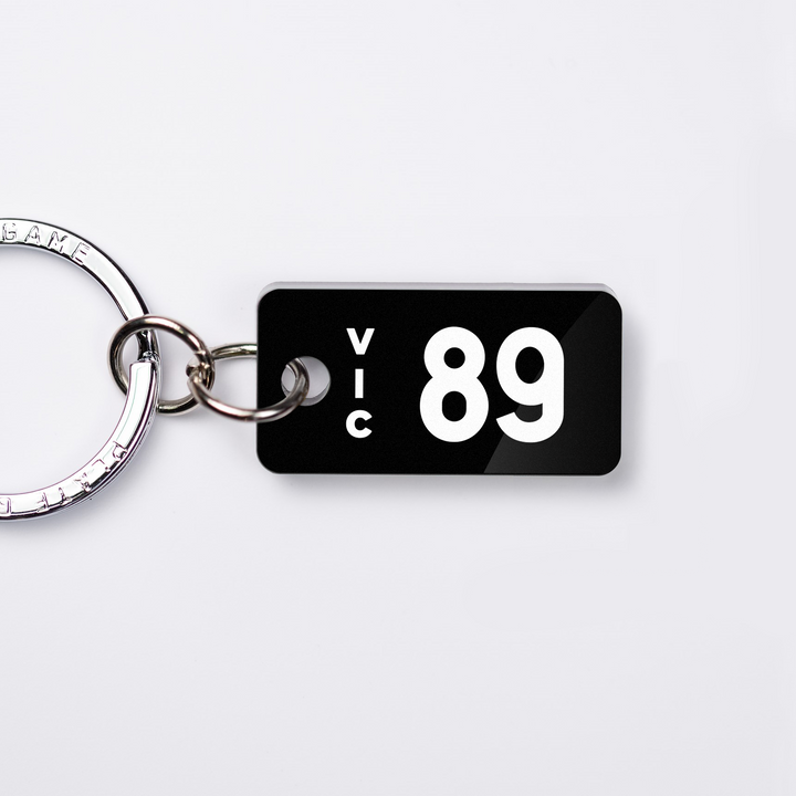 VIC Heritage (Numeric) Licence Plate Custom Keychain 🕹️