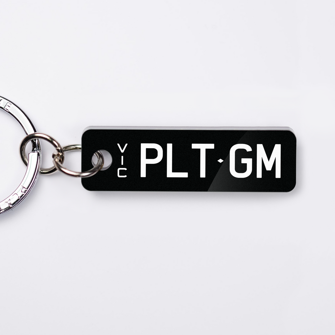 VIC Prestige Licence Plate Custom Keychain