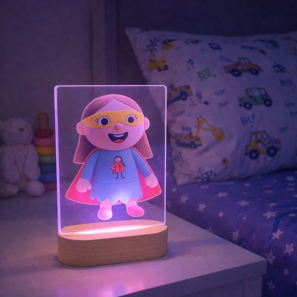 Tiny Creations Kids Side Lamp