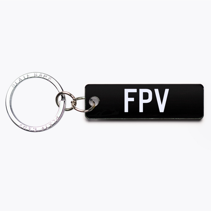 Preset 'FPV' PlateGame Keychain 🔑