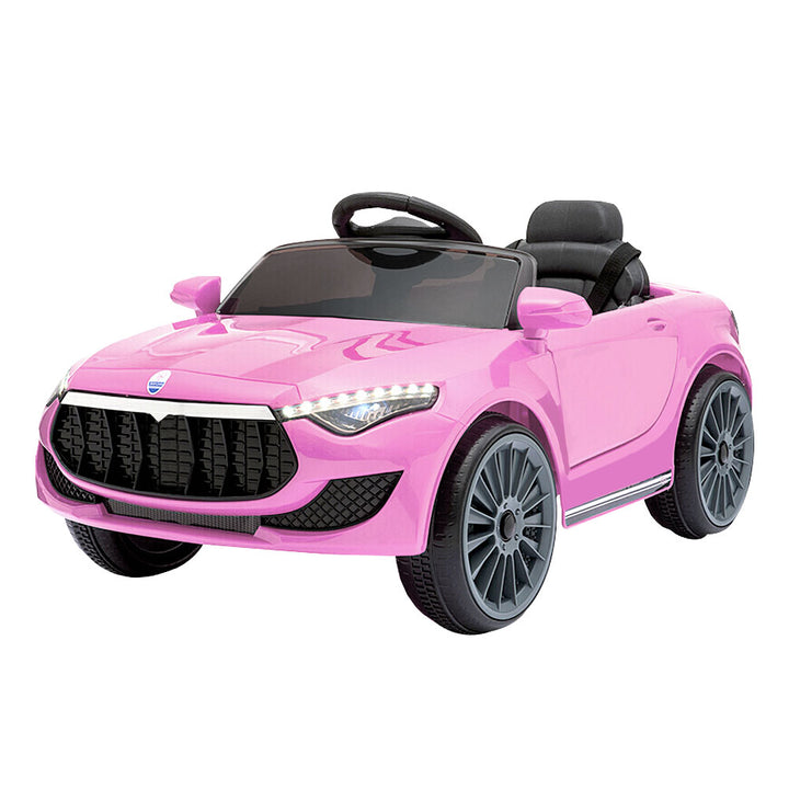 Electric Maserati-inspried Ride On Car  w/ Remote 12V Pink