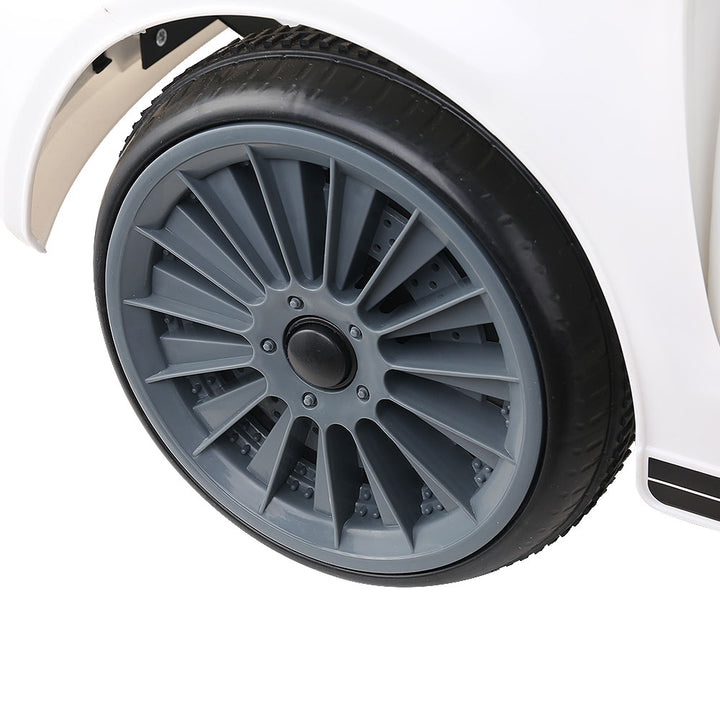 Electric Maserati-inspried Ride On Car  w/ Remote 12V White