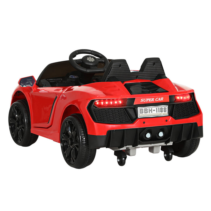 Aventador Ride On Car Outdoor Electric Toys Battery Remote Control MP3 12V Red