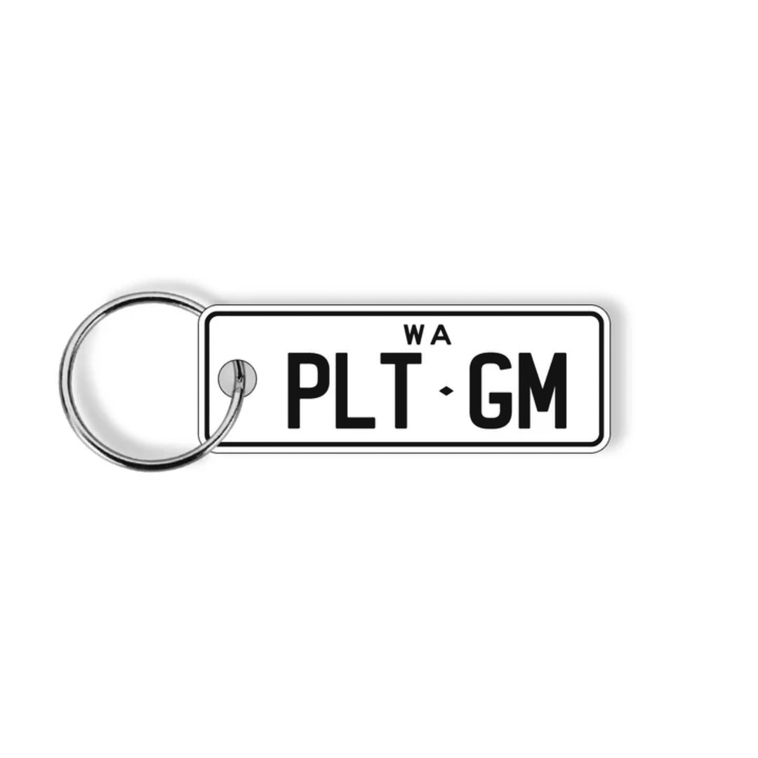 WA Motorbike Licence Plate Custom Keychain 🏍️