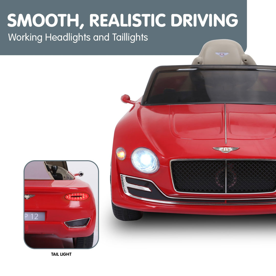 Bentley Continental Speed 6E Licensed Ride On Electric Car Remote Control - Red