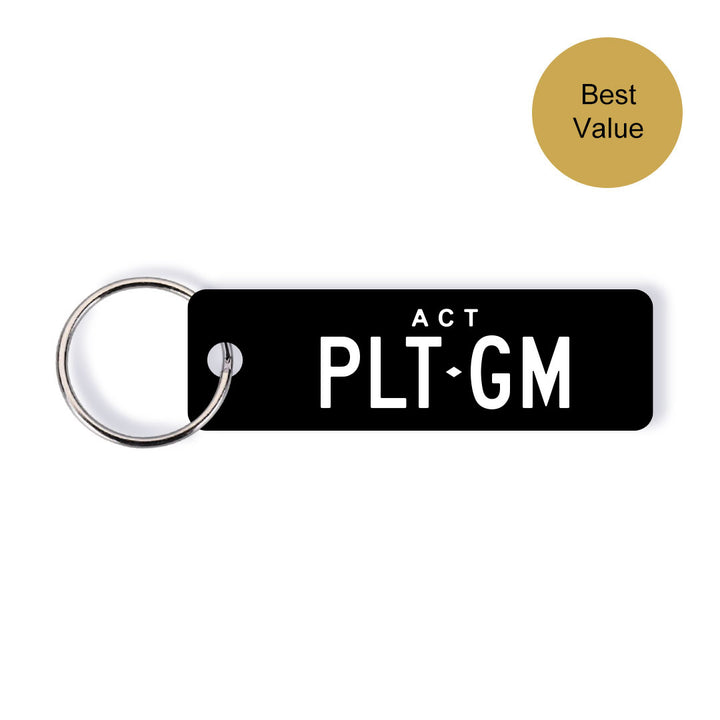 ACT Prestige Licence Plate Custom Keychain