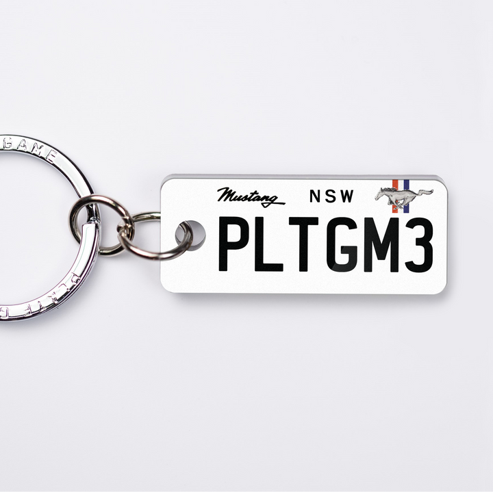NSW American (USA) Licence Plate Custom Keychain 🇺🇸