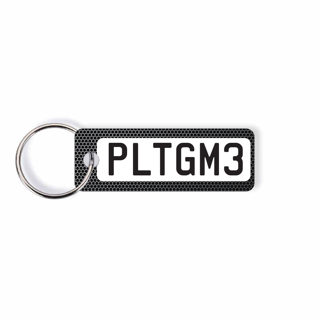 NZ Grille Licence Plate Custom Keychain
