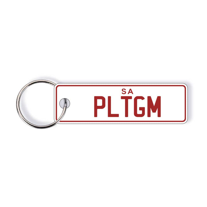 SA Colour Licence Plate Custom Keychain