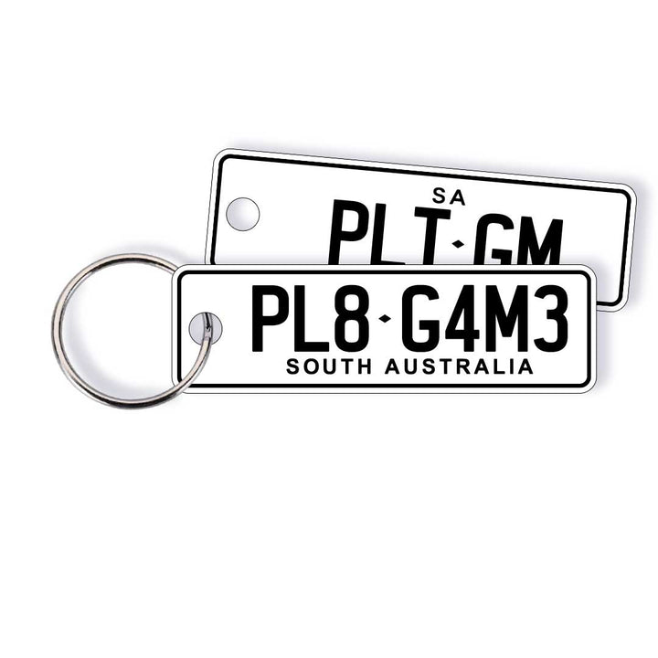 SA General Issue Licence Plate Custom Keychain