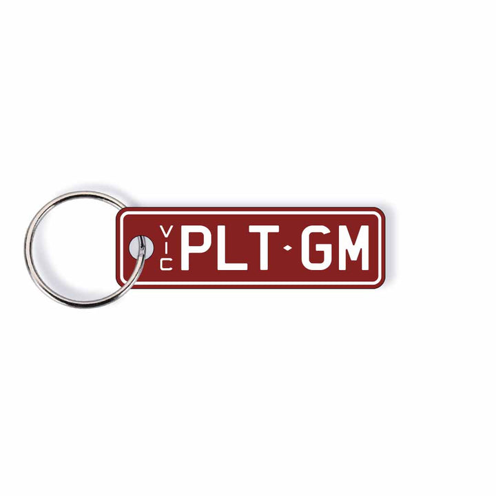 VIC Classic Licence Plate Custom Keychain