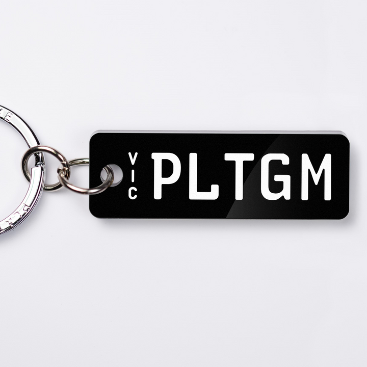 VIC Deluxe Licence Plate Custom Keychain