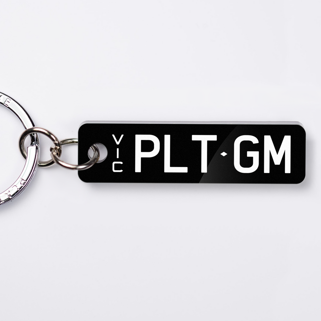 VIC Prestige Licence Plate Custom Keychain
