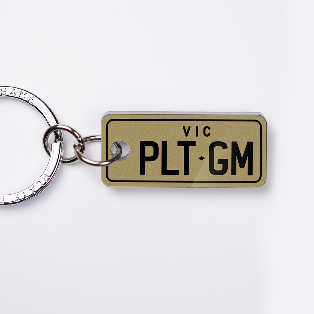 VIC Motorbike Licence Plate Custom Keychain 🏍️