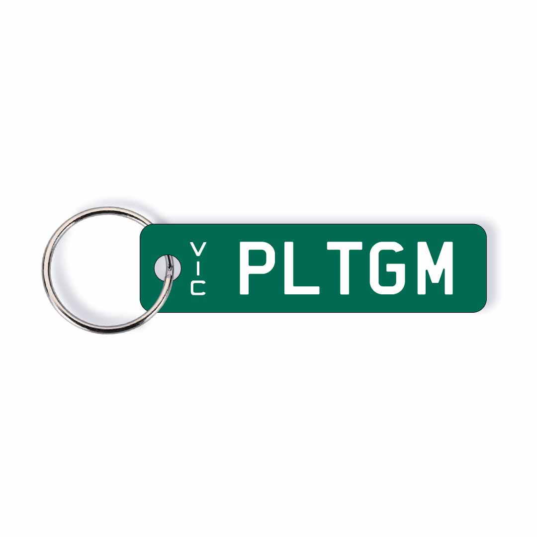 VIC Prestige Licence Plate Custom Keychain