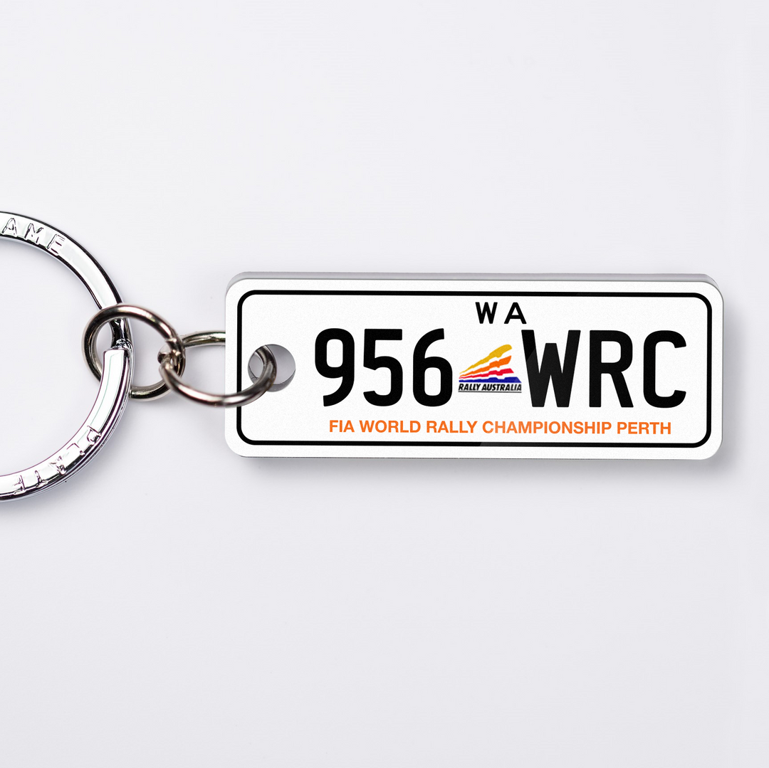 WA Sport Licence Plate Custom Keychain